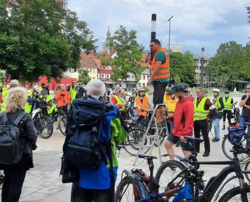 Fahrrad Demo Reutlingen